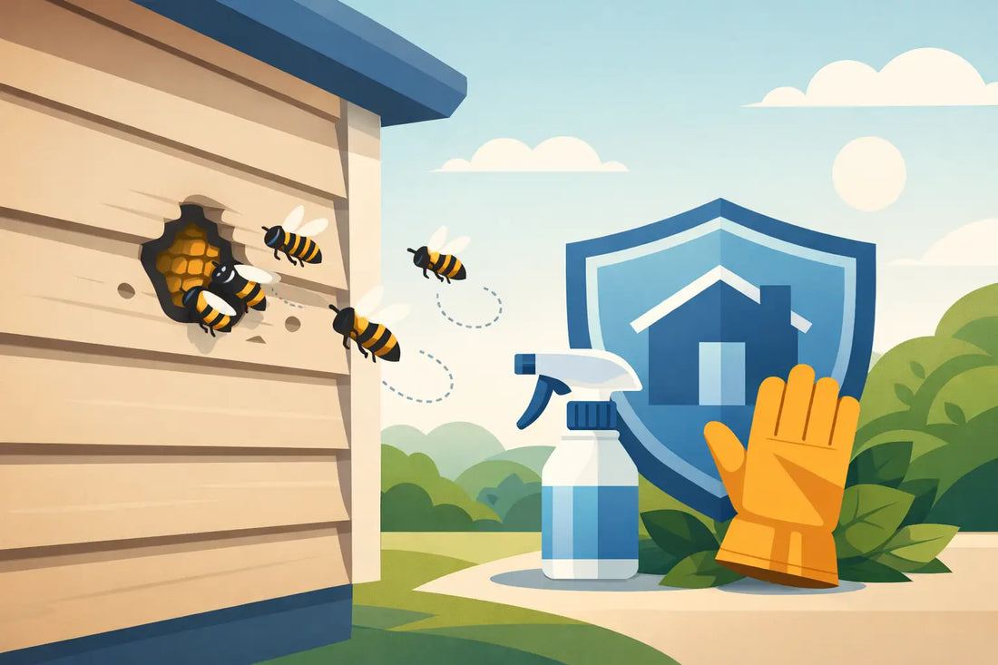 How to Prevent Bees in Siding for Good