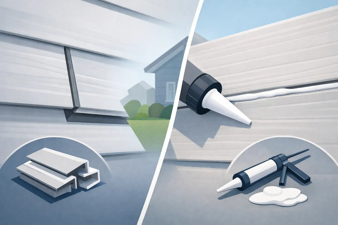 Siding Inserts vs Caulk: What Works Better?