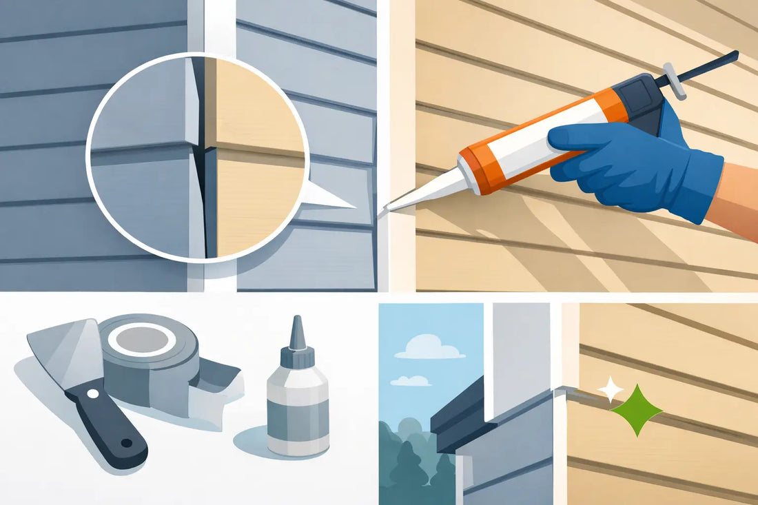 Vinyl Siding Corner Gap Fix That Lasts