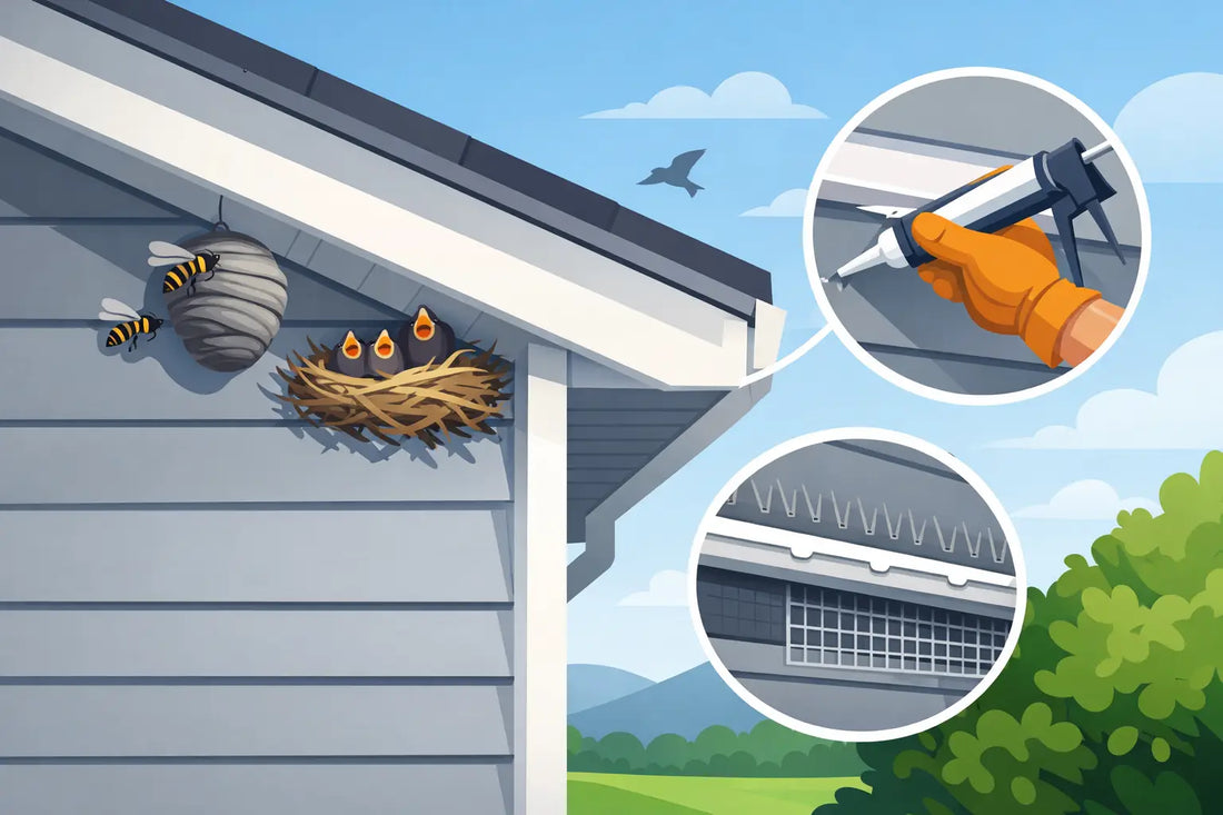 How to Prevent Nesting in House Siding
