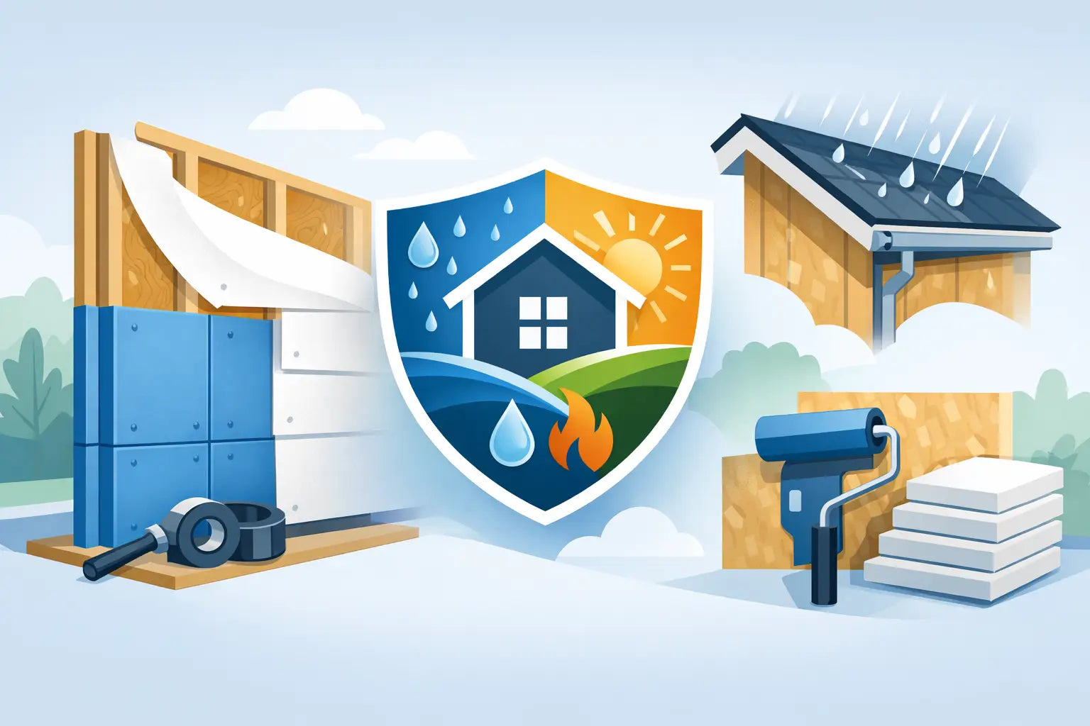 Best Ways to Protect Wall Sheathing for Good