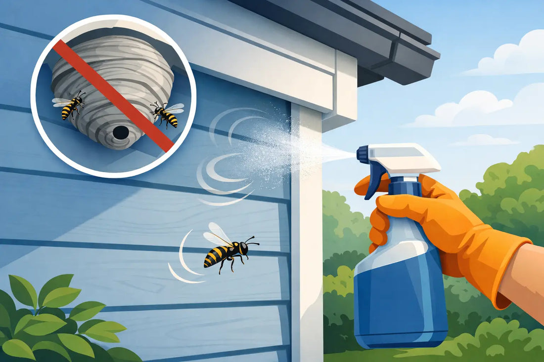 How to Keep Wasps From Nesting in Siding