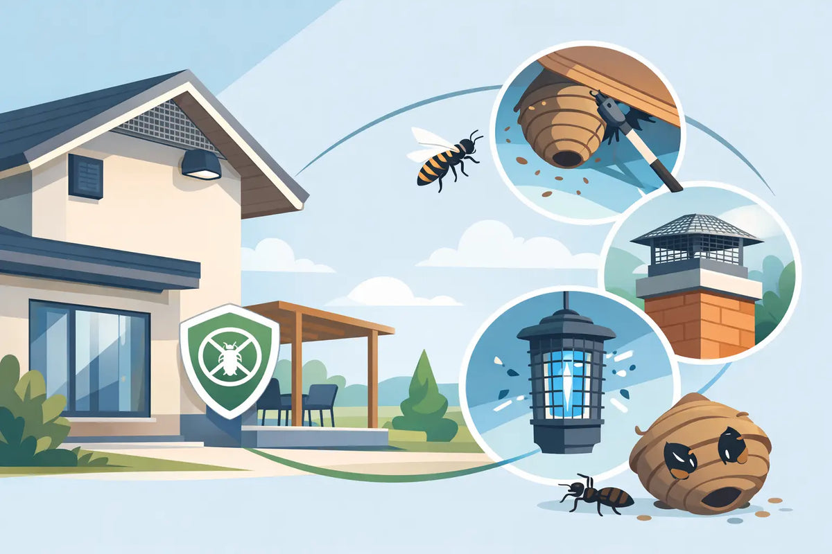 Best Exterior Upgrades Against Nesting Insects
