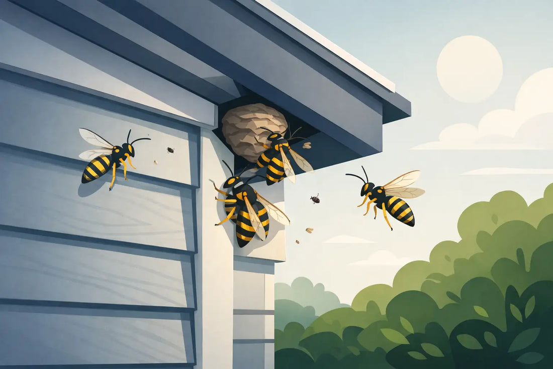 What Attracts Wasps to Siding Corners?