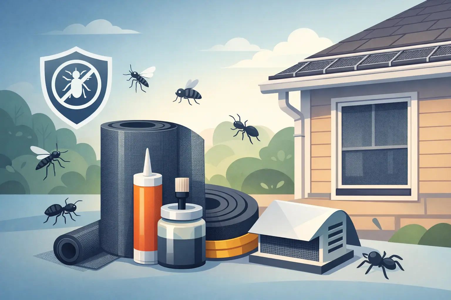 Top Exterior Insect Exclusion Products for Homes