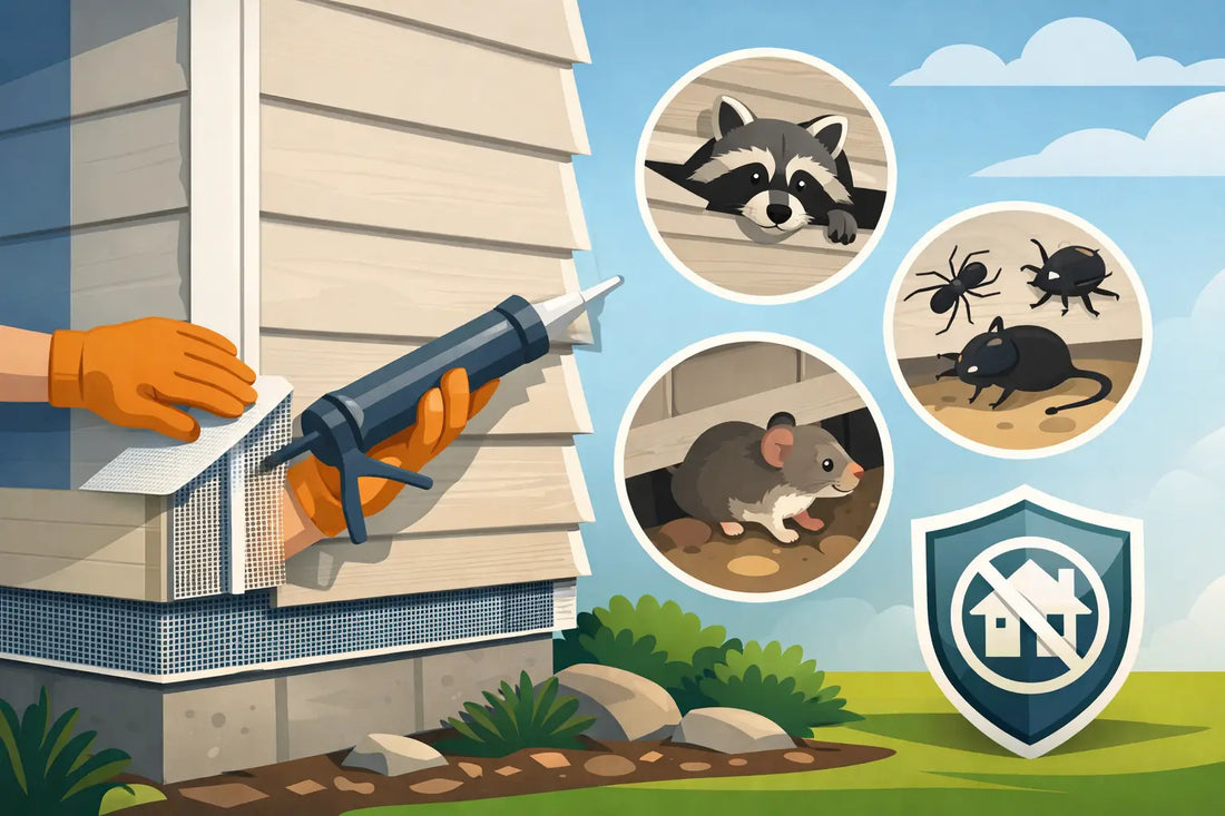 Vinyl Siding Pest Exclusion Guide