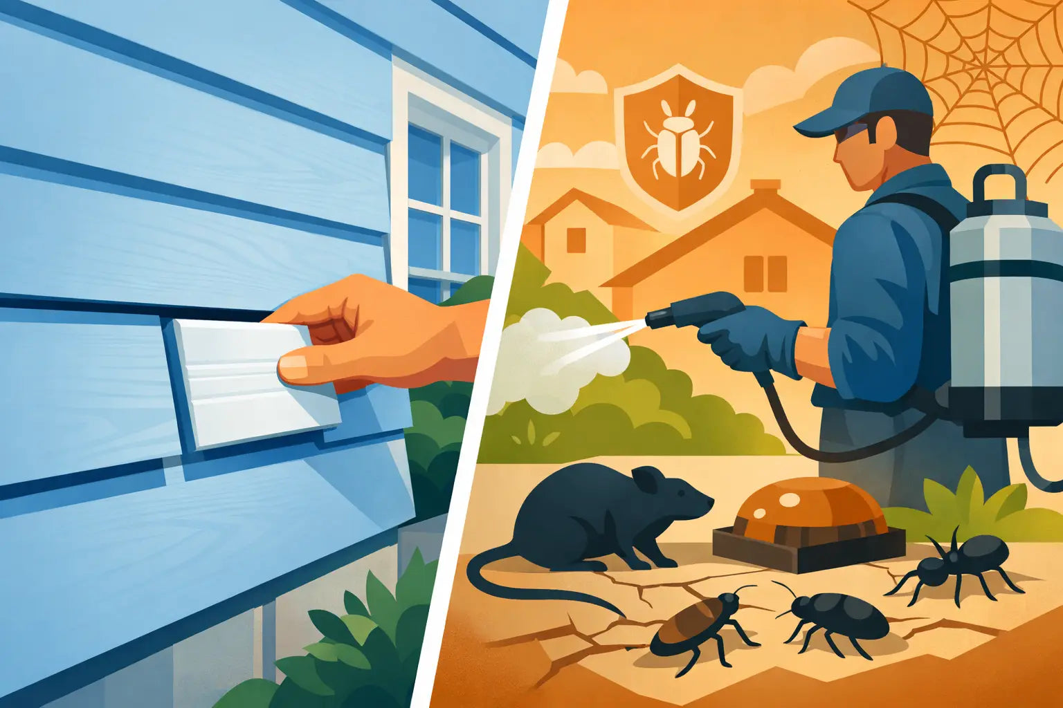 Siding Inserts vs Pest Control: What Works?
