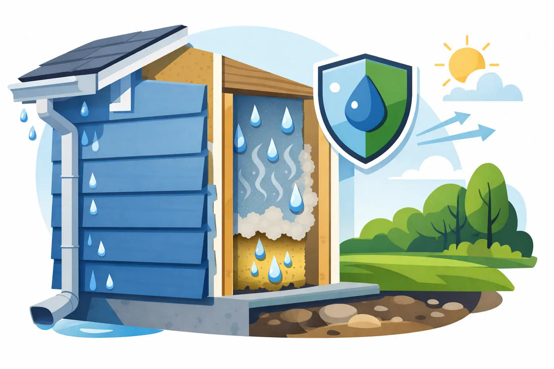 How to Prevent Moisture Behind Siding
