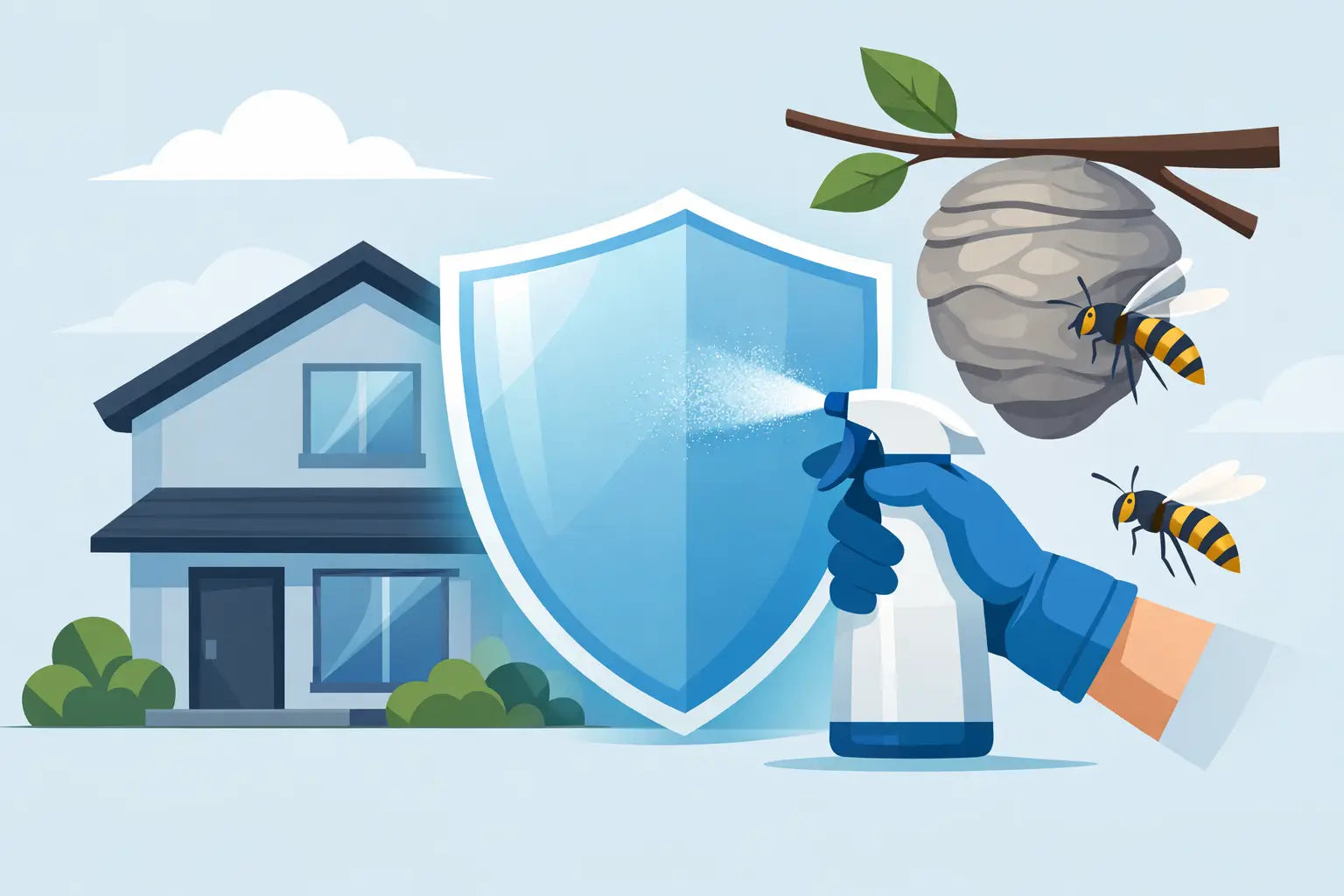 How to Protect House Walls From Wasps